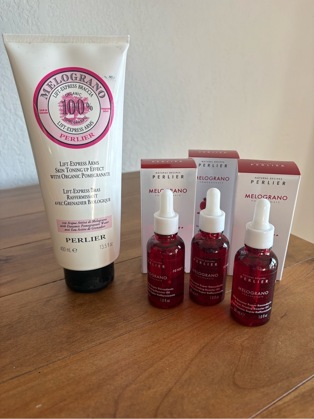 Perlier Melograno Pomegranate Arm Lift-Express  & Firming Oil Booster (3)
